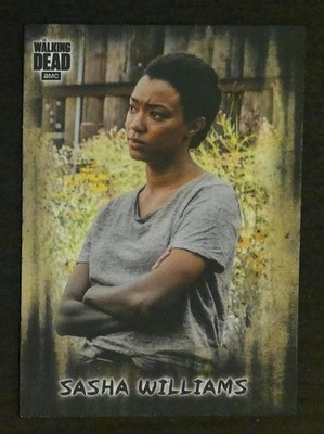 2018 Topps Walking Dead #10 Sasha Williams Buy 3 Get free Shipping
