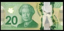 Canada 2012  $20 bank note UNC