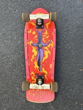 Vintage 1980s Powell Peralta Tommy Guerrero Flaming Dagger Complete Skateboard