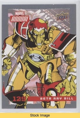 2016 Upper Deck Marvel Annual SP Beta Ray Bill #129 READ 1i7