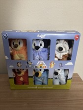 6 Bluey Micro Build-A-Bear Mini Beans Plush Pack Socks Rusty Bingo 2026 BAB NEW