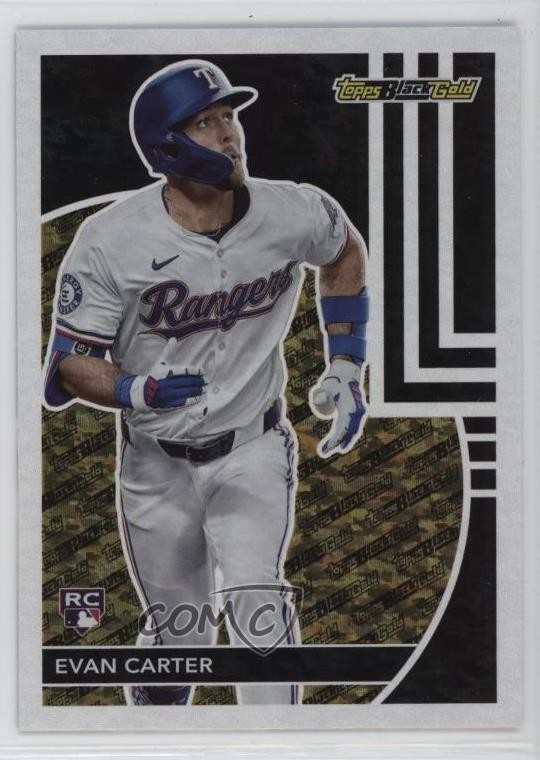 2024 Topps Update Topps Black Gold Evan Carter #BG-14 1i71