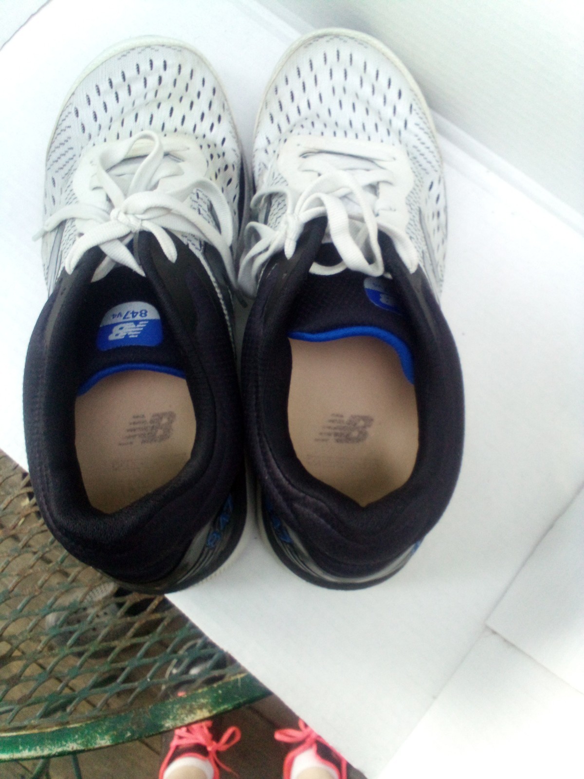 New Balance 847v4 MW847LW4 Men's 11.5 (2E) Wide Black Blue Walking Shoes image 7