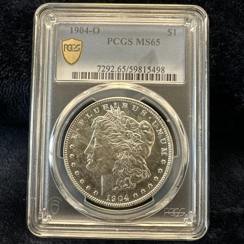 1904-O PCGS MS65 Morgan Silver Dollar A Beautiful Morgan Dollar Specimen