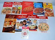 Campbell's Recipe Cook Books - Vintage Lot of 10