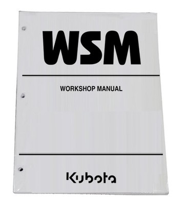 Kubota B7400, B7500 Tractor Workshop Service Repair Shop Manual