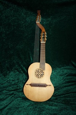 THEORBIERTE OKTAVGITARRE,GITARRE,EIGENBAU,SPIELBEREIT,KONTRAGITARRE,SONDERMODELL