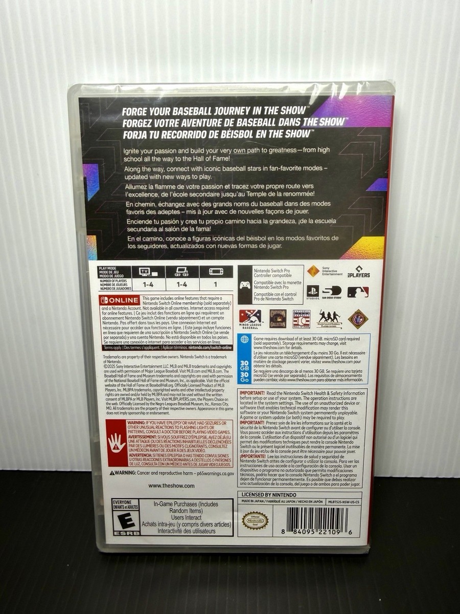MLB The Show 25 - Nintendo Switch for sale online | eBay