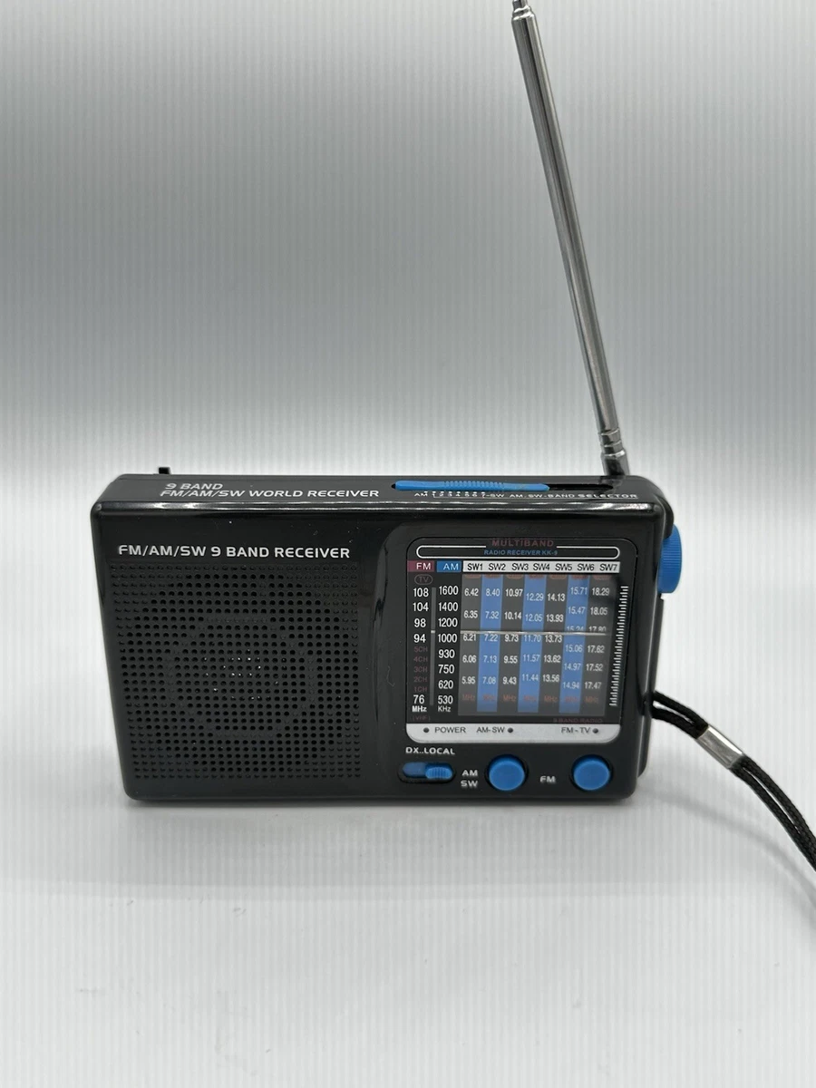 b>Radio</b> <b>style</b> <b>Vintage</b> <b>MILWAY</b> <b>4</b> <b>Band</b> <b>FM/SW/AM/TV</b> - <b>Pile</b> <b>Neuve</b
