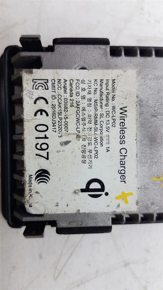 KIA SPORTAGE 2016 WIRELESS CARGING CONTROL MODULE UNIT 95560D9000 - Image 4 of 4