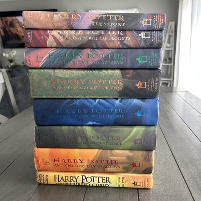 HARRY  POTTER COMPLETE HARDCOVER SET Books 1-7  + Cursed Child J.K. Rowling