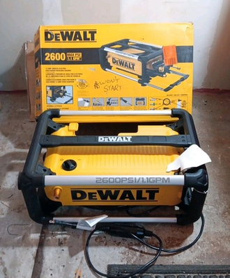 #ad DeWALT DWPW2600 1.1 GPM Cold Water Electric Pressure Washer FOR PARTS REPAIR $119.99