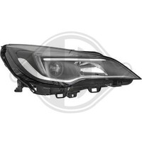 Hauptscheinwerfer Diederichs 1808080 Hd Priority Parts FüR Opel Rechts