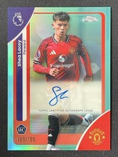 Shea Lacey 2025-26 Topps Chrome Premier League Aqua Auto RC /199 #CA-SL