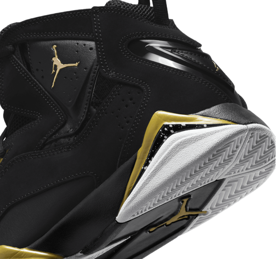 Size 12 - Air Jordan True Flight Black Metallic Gold  display picture 3