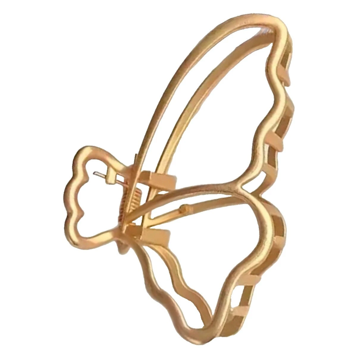 Garras femininas de cabelo de borboleta