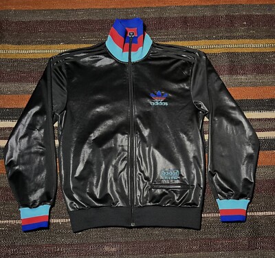 Giacca Adidas Chile 62 Nera Adidas CHILE 62 RETRO VINTAGE Tracktop
