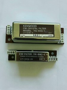KENWOOD CWクリスタルフィルター YG-455C-1 500HZ 中古 TRIO-KENWOOD