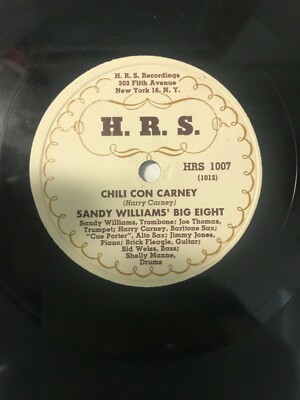 SANDY WILLIAMS BIG EIGHT - CHILI CON CARNEY / MOUNTAIN AIR on H.R.S. 1007 