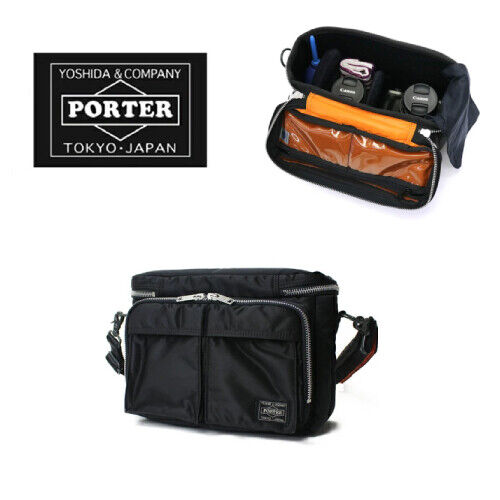 Porter Yoshida Tanker Camera Bag Iron Blue