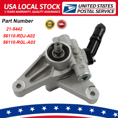 Power Steering Pump For 2003-2013 Honda Odyssey Acura MDX Pilot 3.5L 21-5442 US