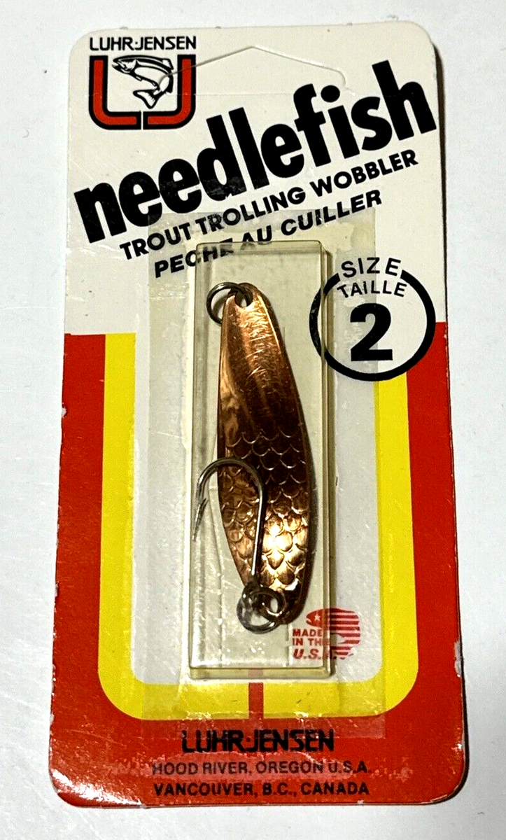 Vintage LUHR JENSEN NEEDLEFISH 2 Copper | eBay