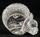 BRAND NEW Waterford Crystal Special Edition Super Bowl Helmet Ravens/Giants XXXV — photo 7