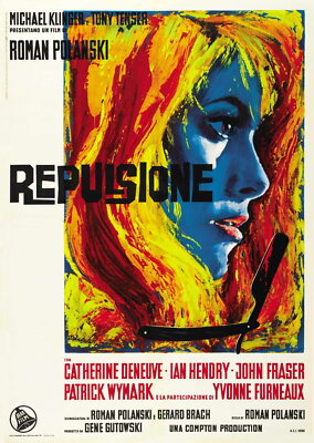 72617 Repulsion 1965 Movie Roman Polanski Wall 24x18 POSTER Print