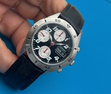 MOVADO KINGMATIC G5-987 CRONOGRAFO DATA-GIORNO Cal. 7750 OROLOGIO DA POLSO UOMO STELL