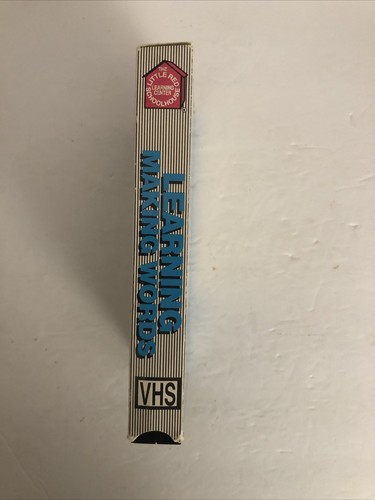 Learning Can Be Fun-Learning Making Words-Ages 3-7(VHS 1992)TESTED-RARE-SHIP24HR - Picture 4 of 12