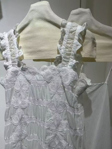 Abito donna 2025 nuovo DOEN moda pesante industria ricamato Xs S M L - Foto 11 di 18
