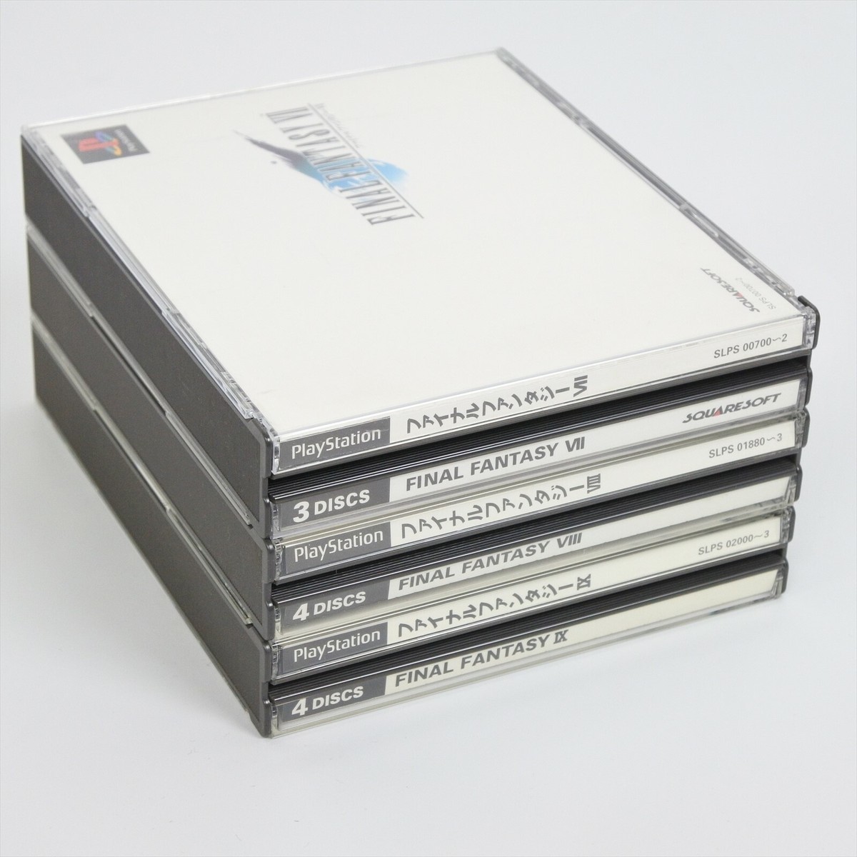FINAL FANTASY 7 8 9 VII VIII IX Set PS1 Playstation For JP