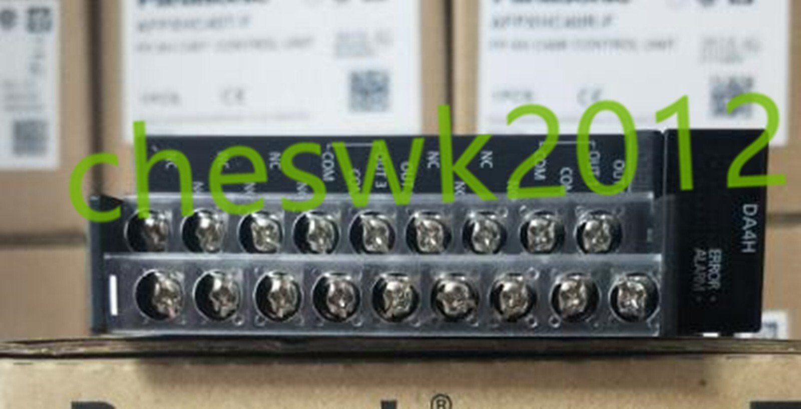Output Module Panasonic 1 PCS New Panasonic controller analog output 4-way module AFP7DA4H | eBay