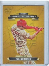 Dylan Carlson 2021 Panini Diamond Kings #DDK-SC Debut Diamond Kings Cardinals