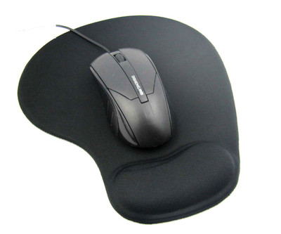 ALFOMBRILLA PARA RATON MOUSE PAD CON APOYO PARA MUÑECA DE GEL PORTATIL 