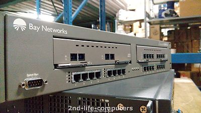 Bay Networks Accelar 1100R-A with modules 1102SX-C + XLR1108TX-A