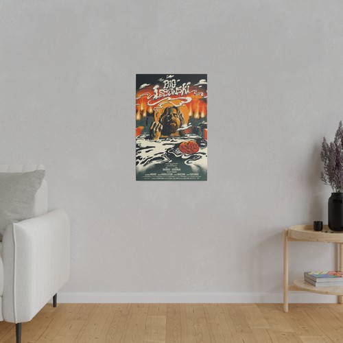 The Big Lebowski Cloud Movie Poster Custom Canvas Wall Print - Picture 12 of 17