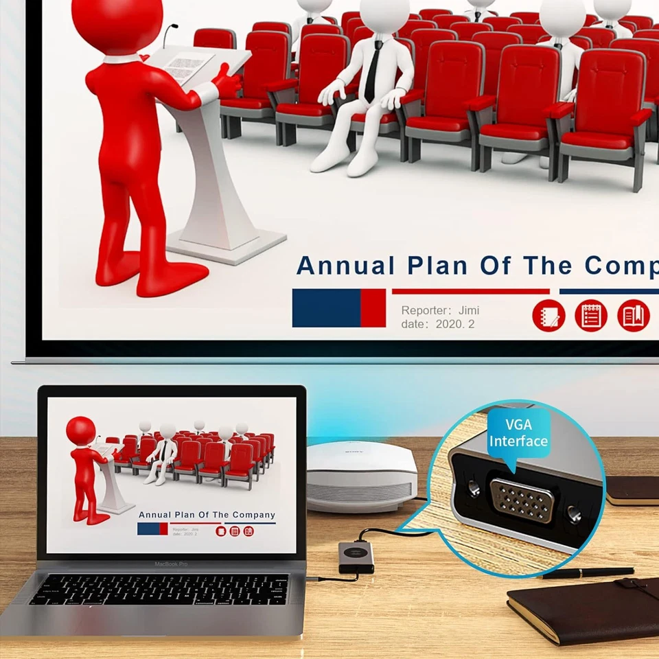 Type C Docking Station,13 in 1 USB C Dock to 4K HDMI RJ45 Compatible Wireless Ch - Image 2 of 4