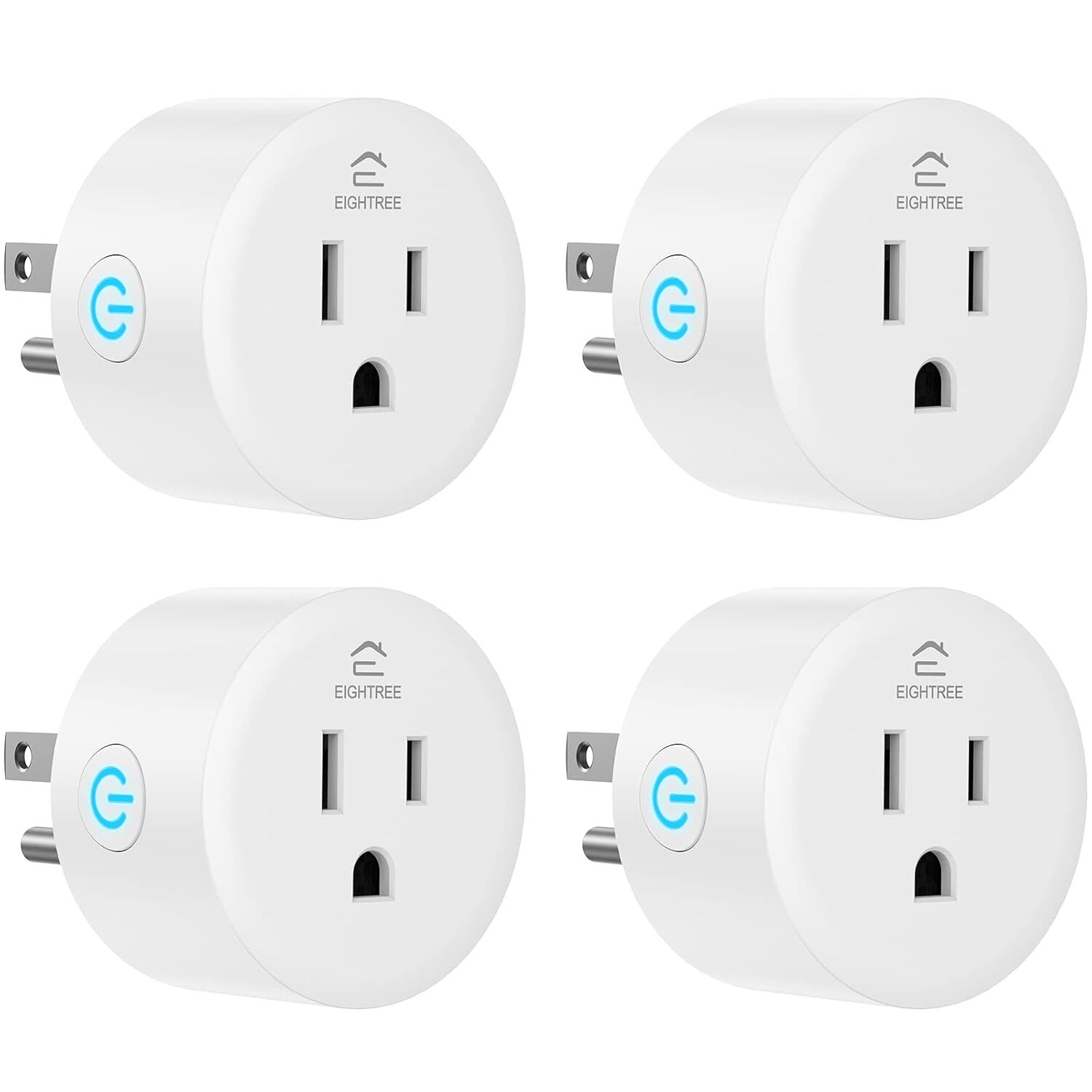 EIGHTREE Smart Plug, Home WiFi Outlet Works with Alexa & Google Home,...
