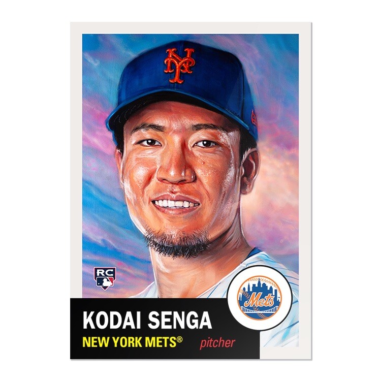 [SENGA ボブル]ニューヨーク・メッツ 球場限定 Topps MLB Living Set 646 KODAI SENGA NY METS ROOKIE PRESALE | eBay