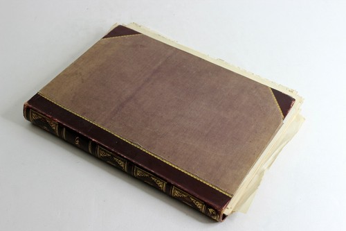 1835 EDWARD LEAR Working Colored Pencil Drawing From Artist's Drawing Book #2 - Picture 8 of 9