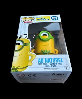 Funko POP! Movies Despicable Me Minions Au Naturel #167 Vinyl