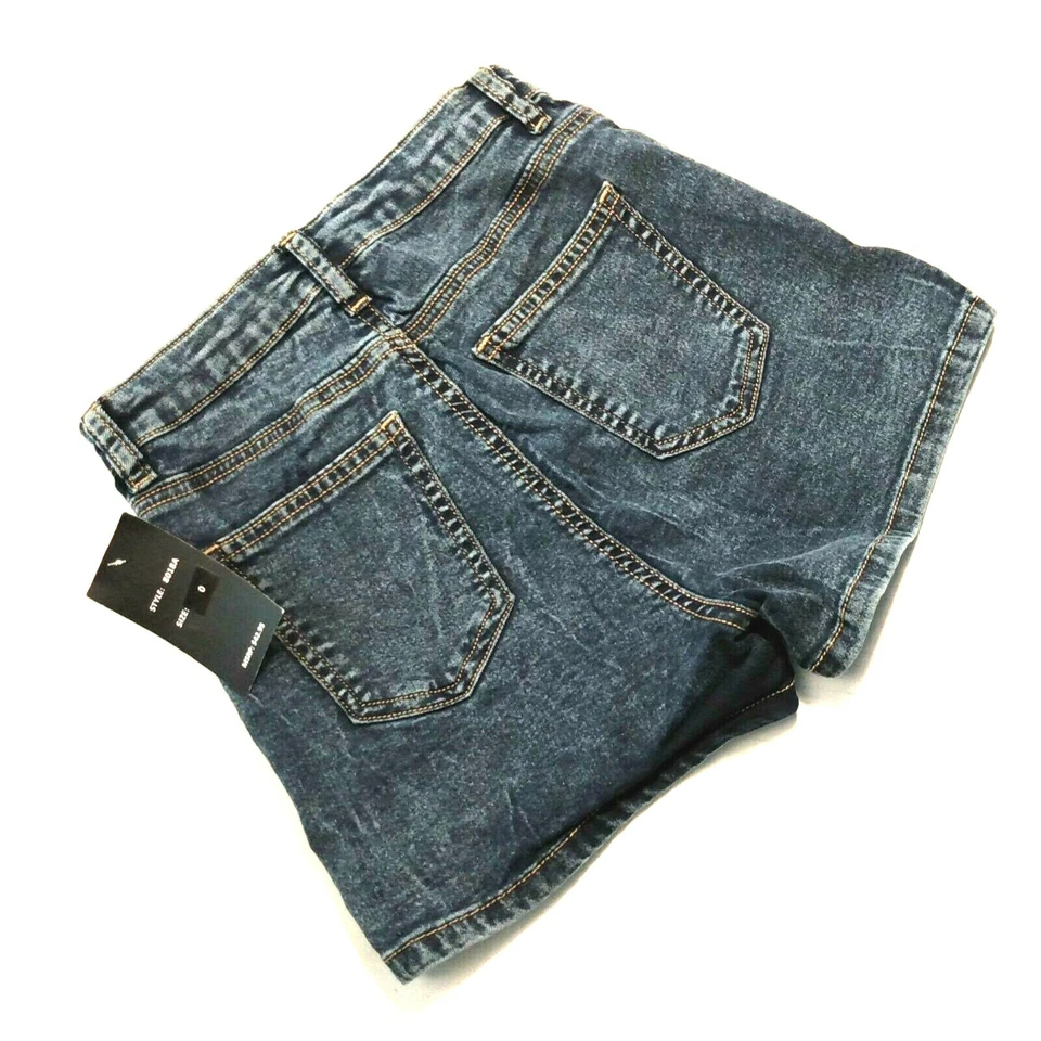 Avery & Co женщина размер 0 синий Jean шорты эластичной классический парень - Изображение 2 из 4