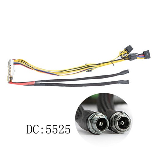 New 450W 24Pin 12V DC Input Peak 450W Output Realan Mini ITX Pico PSU DC PC - Picture 3 of 3