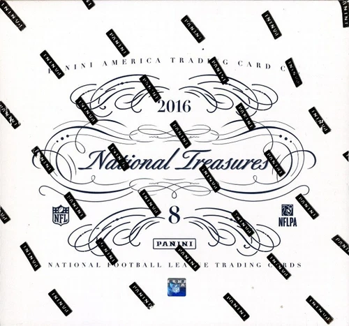 2016 PANINI NATIONAL TREASURES FOOTBALL HOBBY BOX BLOWOUT CARDS