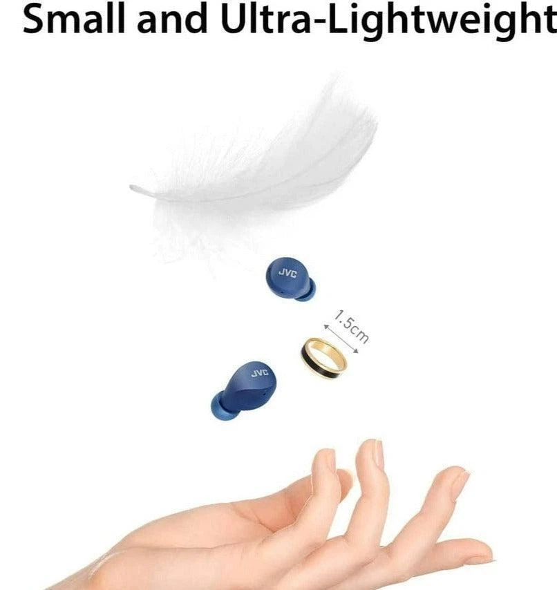 JVC Gumy Mini True Wireless Earbuds Headphones - HAA6T - Image 3 of 4