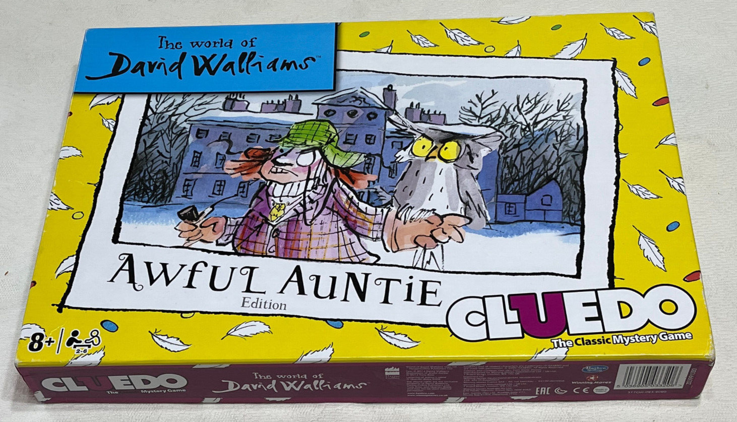 CLUEDO : The World Of David Walliams - Awful Auntie Edition - 2014 Game In Vgc