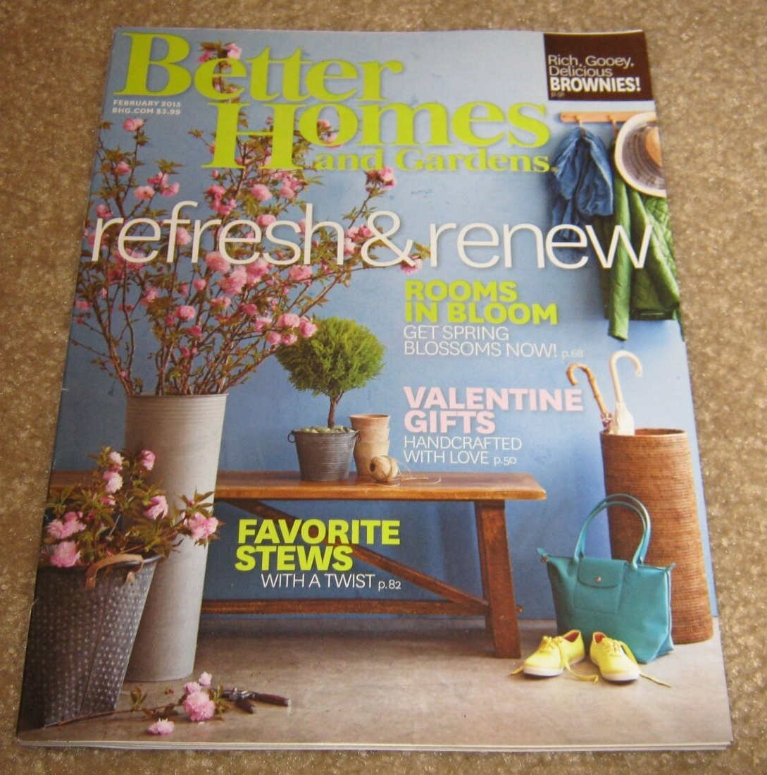 Better Homes and Gardens Magazine - February 2015