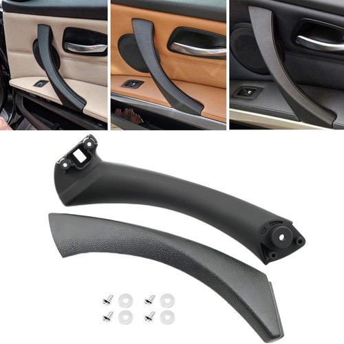 For BMW E90 Passenger Side Left Inner Outer Door Panel Handle Pull Trim Cover UK - Picture 6 of 10