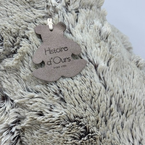 HISTOIRE d'OURS Frosted Bunny Rabbit 26" Plush Lapin Gray Paris France - Picture 3 of 6